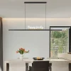 Nordic Chandeliers Modern Long Pole Art Decoration Pendant Lamp LED Creative Bedroom Dining Room Living Room Pendant Light